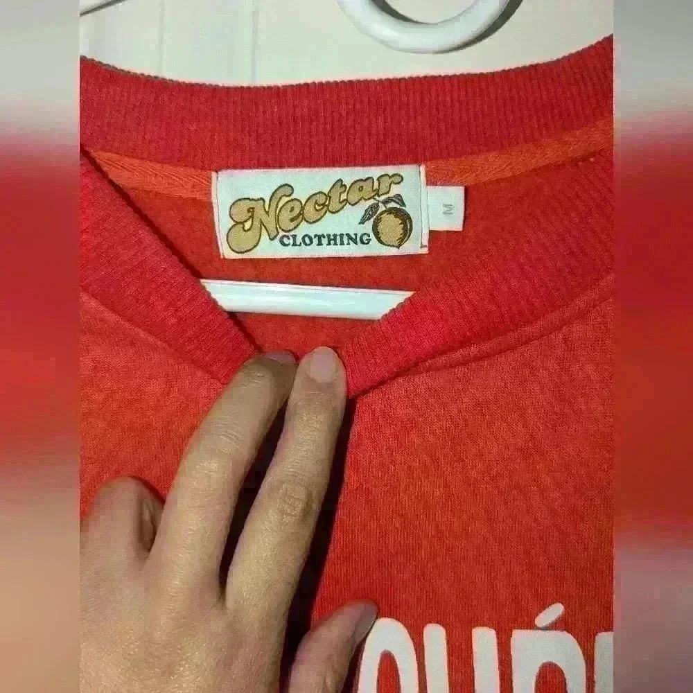 Oversized Orange Mon Cheri Nectar Clothing Size M - Picture 4 of 4